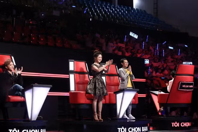 The Voice Kids 2017: Trần Thị Hồng Thư hát 'Em tôi', về team Tràm- Tiên ảnh 7