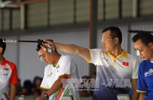 SEA Games 29: Hoàng Xuân Vinh chỉ giành HCB 10m súng ngắn hơi ảnh 1