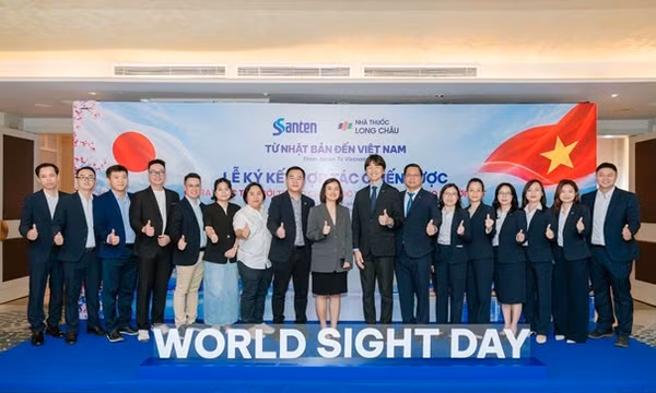 Long Châu và Santen hợp tác chiến lược, mở rộng hệ giải pháp toàn diện từ chăm sóc, bảo vệ đến điều trị các bệnh lý về mắt tại Việt Nam