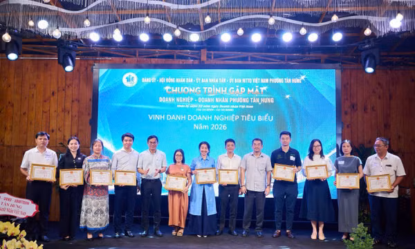 Phường Tân Hưng kết nối doanh nghiệp nhằm thúc đẩy hợp tác và phát triển