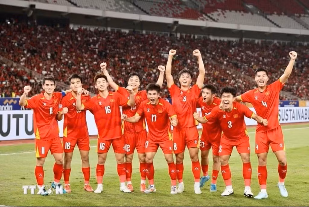 U23 Việt Nam. Ảnh: VFF/TTXVN phát