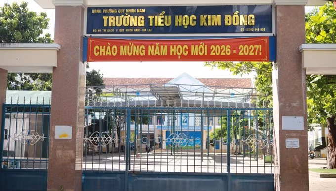 Trường tiểu học Kim Đồng mới. Ảnh: sggp.org.vn