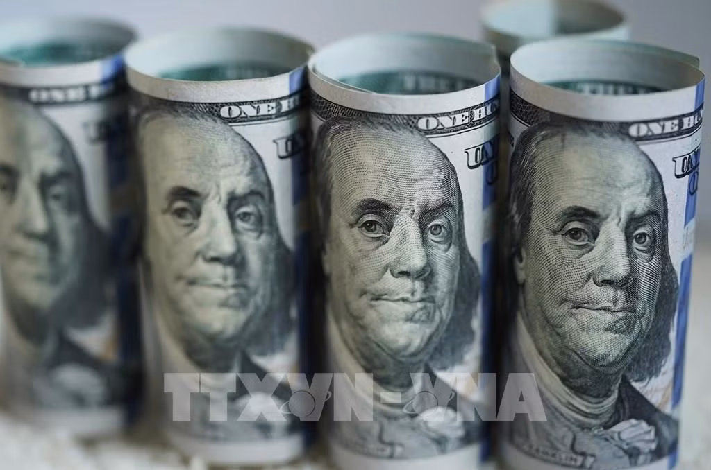 Đồng USD tại Washington, DC, Mỹ. Ảnh: THX/TTXVN
