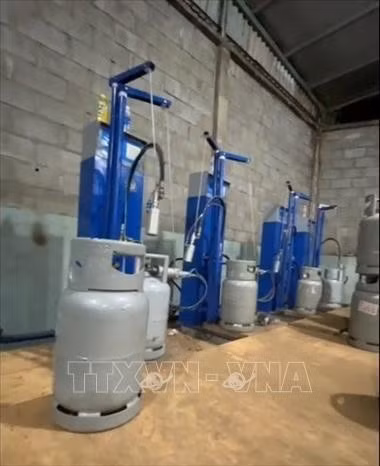 Tang vật vụ án. Ảnh: TTXVN phát