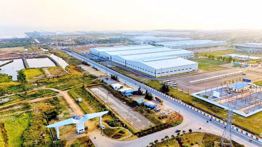 Khu công nghiệp DEEP C Hải Phòng. Ảnh: TTXVN