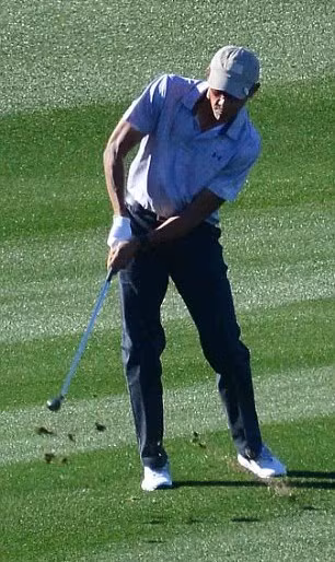 Ngày đầu tiên làm thường dân, ông Obama thảnh thơi chơi golf ảnh 6