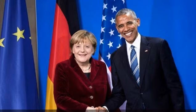 Tiết lộ cuộc điện đàm cuối giữa ông Obama và bà Merkel trước khi ông Trump nhậm chức ảnh 1