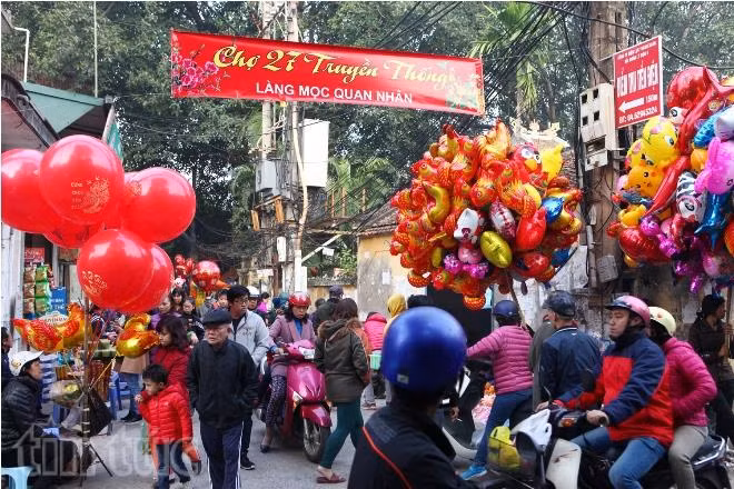 Chợ Tết làng Quan Nhân, nơi Tết xưa trở về ảnh 2