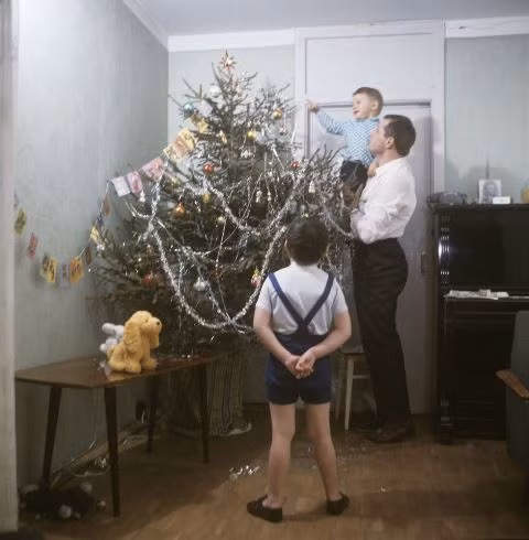 Ký ức ảnh về đón năm mới thời Liên Xô ảnh 5