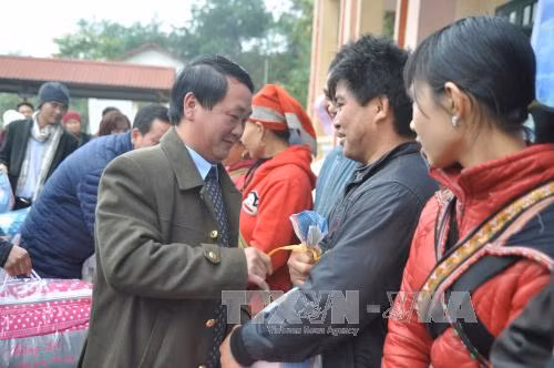  Ban Chỉ đạo Tây Bắc thăm chúc Tết tại Lào Cai ảnh 1