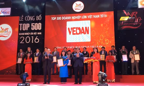 Vedan Việt Nam lần thứ 5 liên tiếp lọt vào Top VNR500 ảnh 1