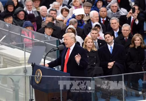 Tân Tổng thống Trump cam kết nỗ lực xây dựng lại nước Mỹ ảnh 1