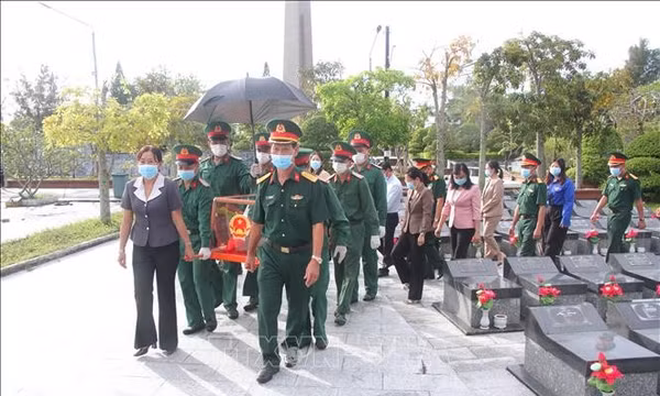 Hơn 2.100 mẫu sinh phẩm phục vụ xác định danh tính liệt sĩ