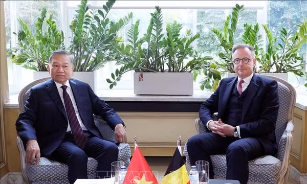 Tổng Bí thư, Chủ tịch nước Tô Lâm hội đàm với Thủ tướng Bỉ Bart De Wever