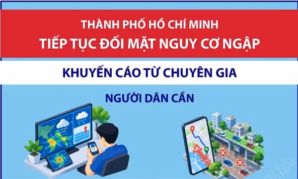 TP Hồ Chí Minh đối mặt nguy cơ ngập: Khuyến cáo từ chuyên gia