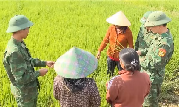 Thắm tình quân dân nơi biên cương Tổ quốc