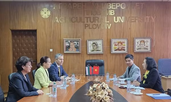 Thúc đẩy hợp tác nghiên cứu, đào tạo nông nghiệp Việt Nam-Bulgaria