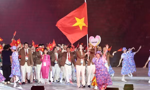 Nhật ký ASIAD 20 ngày 19/9: Đoàn thể thao Việt Nam diễu hành tại lễ khai mạc