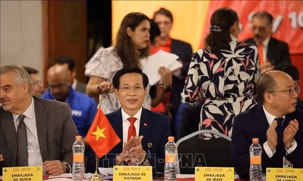 Việt Nam khẳng định vai trò tích cực tại diễn đàn chính đảng tiến bộ