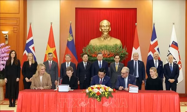 Báo Thái Lan đưa tin Việt Nam ký FTA với EFTA