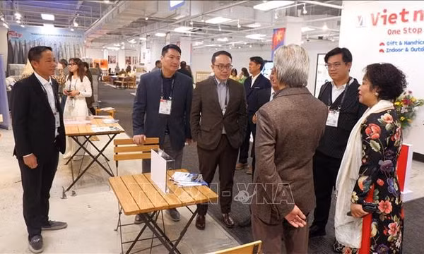 Việt Nam gây ấn tượng mạnh tại hội chợ nội thất quốc tế ở Mỹ