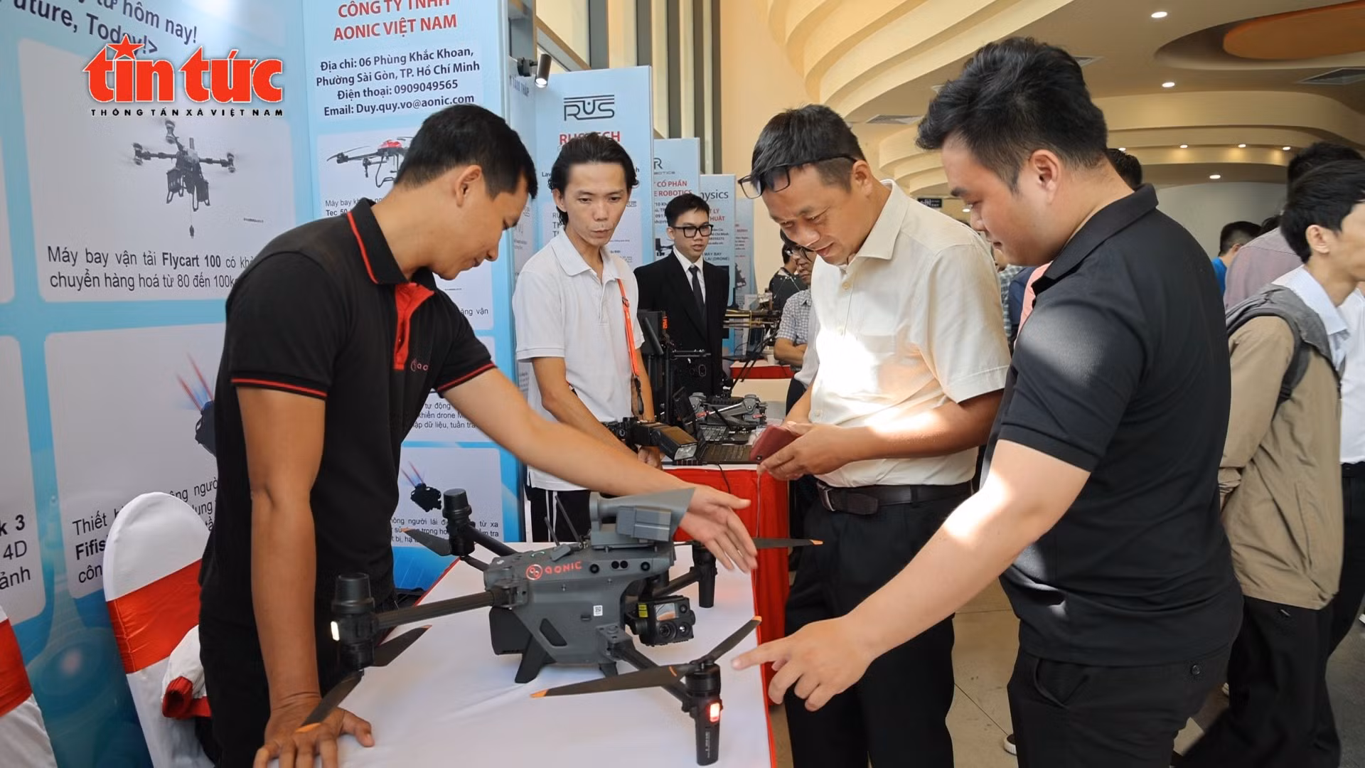 Ấn tượng những màn trình diễn UAV tại TP Hồ Chí Minh