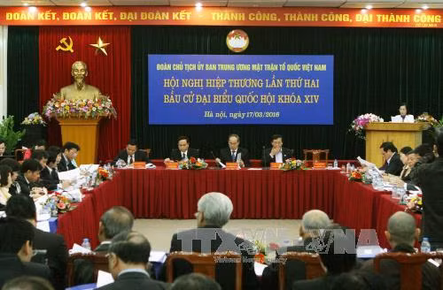 Hội nghị hiệp thương lần thứ hai bầu cử đại biểu Quốc hội ảnh 1