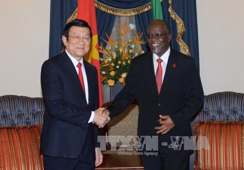 Thông cáo chung về kết quả chuyến thăm Tanzania của Chủ tịch nước ảnh 1