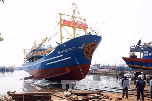 Đà Nẵng hạ thủy tàu vỏ thép "67" đầu tiên ảnh 2