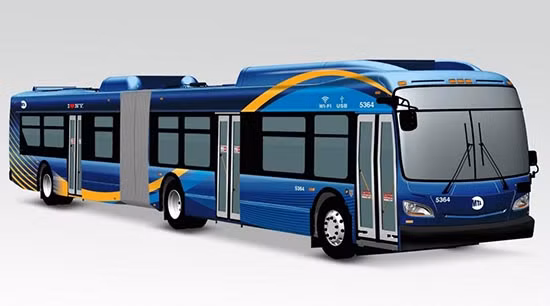 New York sắp đưa xe buýt triệu đô vào hoạt động ảnh 1