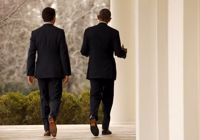 Tình cảm nồng ấm giữa ông Obama và Thủ tướng Canada gây sốt ảnh 5