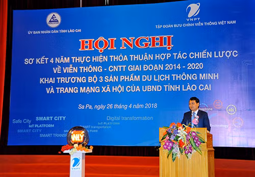 Diện mạo mới của tỉnh Lào Cai sau 04 năm phát triển hạ tầng Viễn thông - CNTT ảnh 1