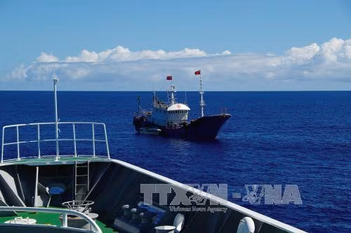 Ba tàu tuần tra Trung Quốc đi vào vùng biển Nhật Bản ảnh 1