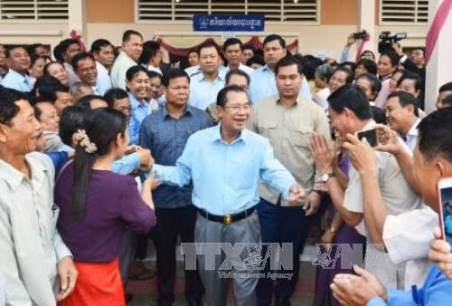 Campuchia tiếp nhận đơn đăng ký tranh cử cho cuộc tổng tuyển cử ảnh 1