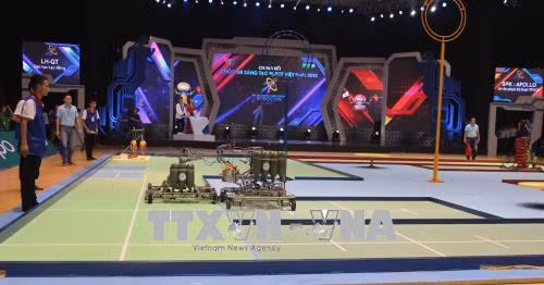 Khai mạc vòng chung kết cuộc thi sáng tạo Robocon Việt Nam 2018 ảnh 1