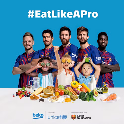  Beko thực hiện sứ mệnh toàn cầu về dinh dưỡng khoa học - Gây quỹ hỗ trợ tổ chức UNICEF ảnh 1