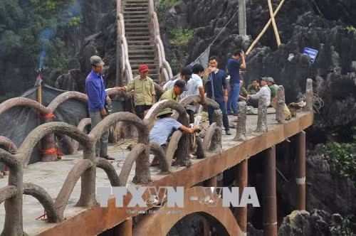 Ninh Bình: Chủ đầu tư gặp khó trong tháo dỡ công trình trái phép trên núi Cái Hạ ảnh 1