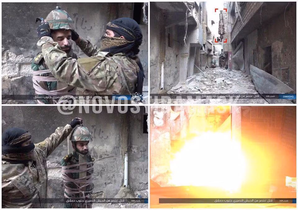 Phẫn nộ trước cảnh IS biến binh sĩ Syria thành tên lửa sống ảnh 3