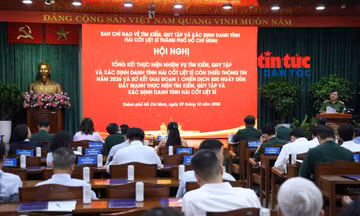 TP Hồ Chí Minh thúc đẩy tiến độ tìm kiếm, quy tập hài cốt liệt sĩ