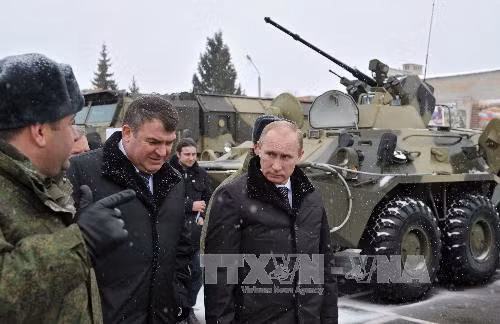 Ông Putin tự hào về công nghiệp quốc phòng Nga ảnh 1