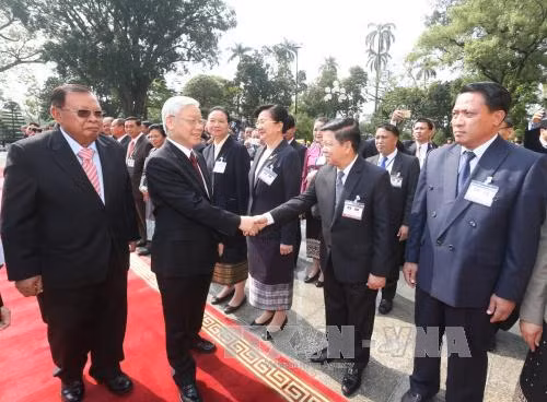 Thúc đẩy quan hệ hữu nghị hợp tác toàn diện Việt Nam-Lào ảnh 1