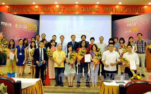 56 tác phẩm xuất sắc đoạt Giải báo chí TTXVN 2015 ảnh 1