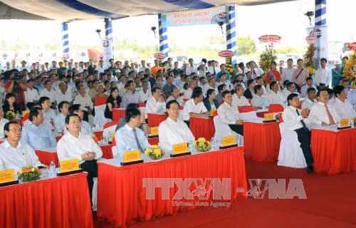 Thủ tướng dự lễ khởi công xây dựng nhà máy nhiệt điện Sông Hậu 1 ảnh 1