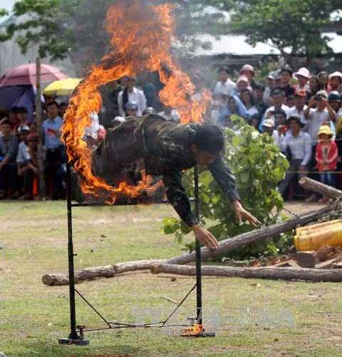 Biểu diễn võ thuật và chó nghiệp vụ chiến đấu ảnh 5