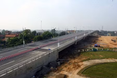 Cầu Hạc Trì kết nối QL2 từ Vĩnh Phúc đến Phú Thọ ảnh 3