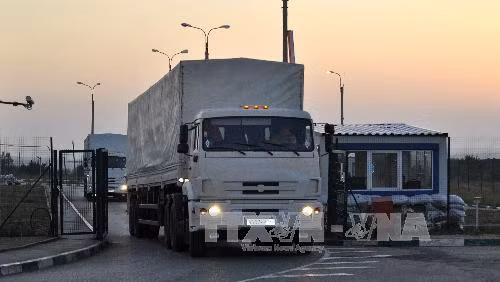 Nga gửi đoàn xe cứu trợ thứ 26 đến Đông Ukraine ảnh 1