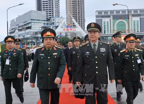 Bộ trưởng Quốc phòng Việt Nam, Trung Quốc chủ trì tọa đàm về biên giới ảnh 1