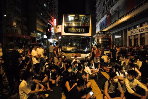 Hình ảnh biểu tình ở Hong Kong ảnh 13