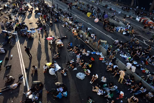Hình ảnh biểu tình ở Hong Kong ảnh 11
