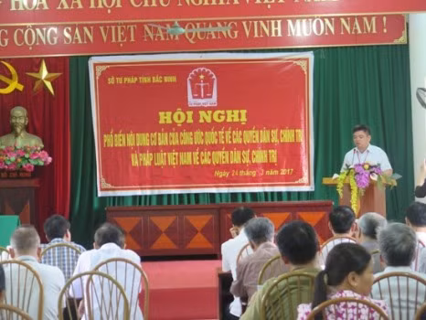 Bắc Ninh đẩy mạnh tuyên truyền, nâng cao kiến thức pháp luật cho hơn 5.000 hòa giải viên ảnh 1